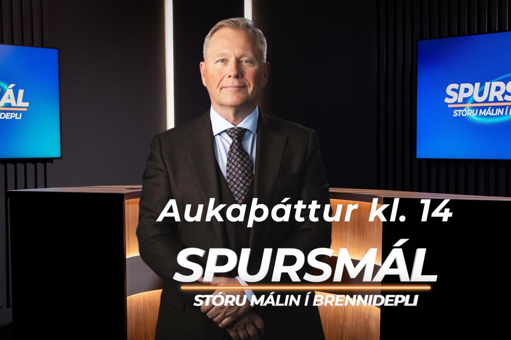 Aukaþáttur: Ari Edwald mætir í Spursmál