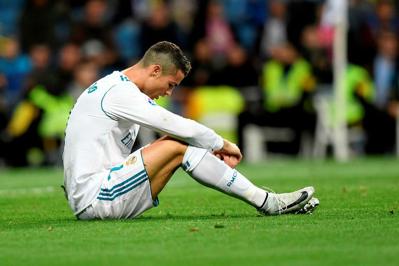 Cristiano Ronaldo í leik með Real Madrid á leiktíðinni.