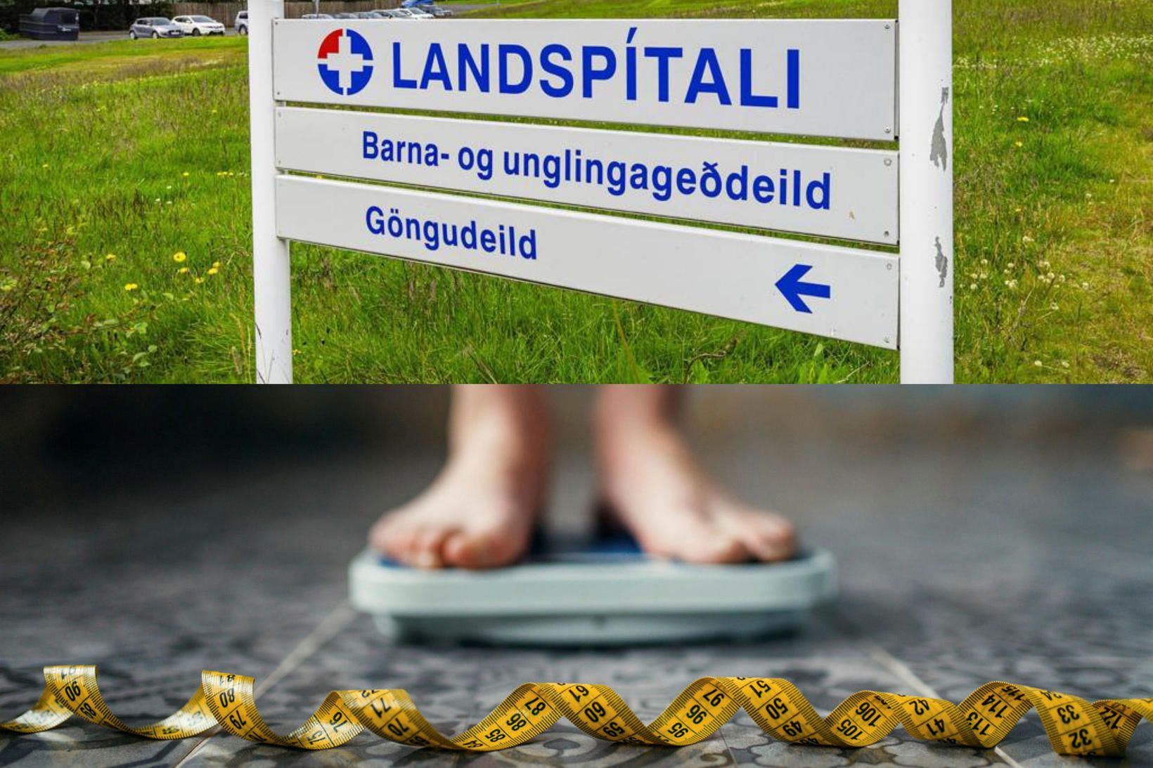 Ríflega tvöfalt fleiri börn á BUGL vegna átröskunar