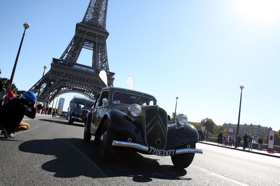 Citroen Traction Avant var framleiddur á fjórða og fimmta áratug síðustu aldar og var fyrsti …