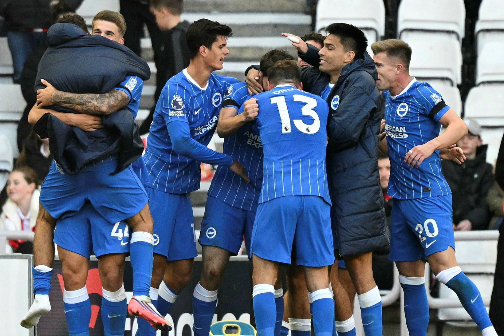 Brighton skorar mörg mörk