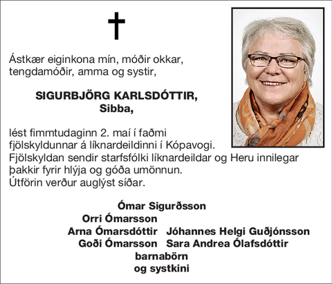 Sigurbjörg Karlsdóttir,