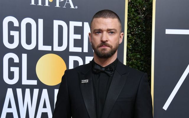 Justin Timberlake með næluna.