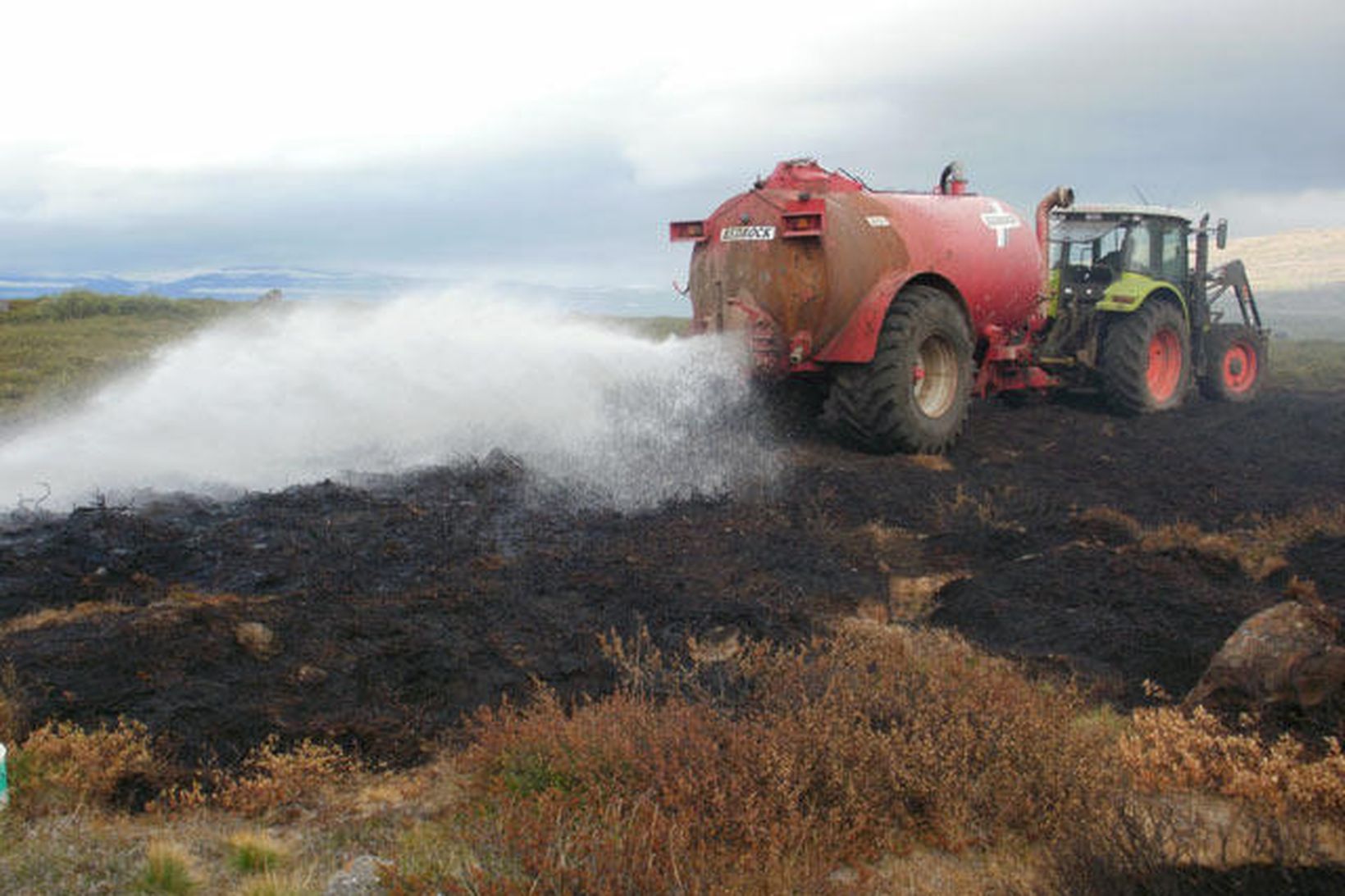 Tjónið er metið á um tuttugu milljónir króna.