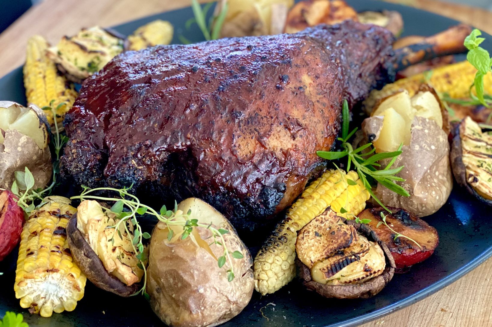 Grillað lambalæri eins og það gerist best