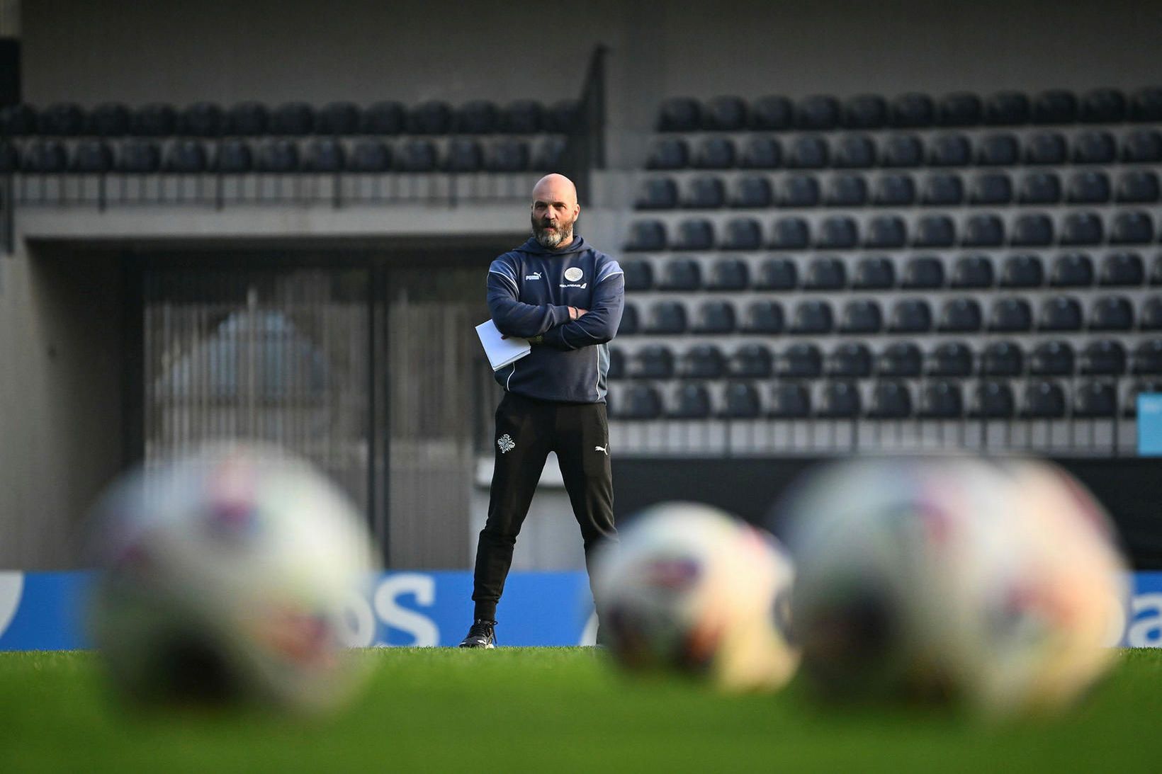 Arnar neitaði að greina frá leyndarmálinu