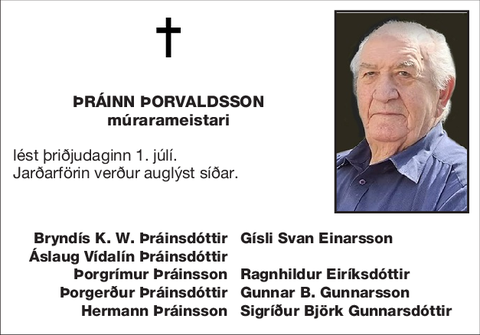 Þráinn Þorvaldsson