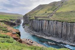 90 milljónum króna verður varið í uppbyggingu við Stuðlagil.
