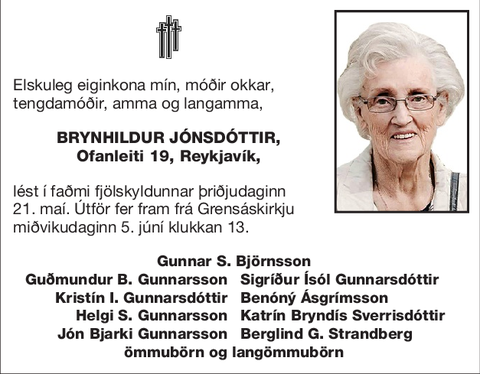 Brynhildur Jónsdóttir,