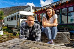 Ragnheiður Ólafsdóttir og Geir Magnússon keyptu skemmtistaðinn Vagninn á Flateyri ásamt fleirum.