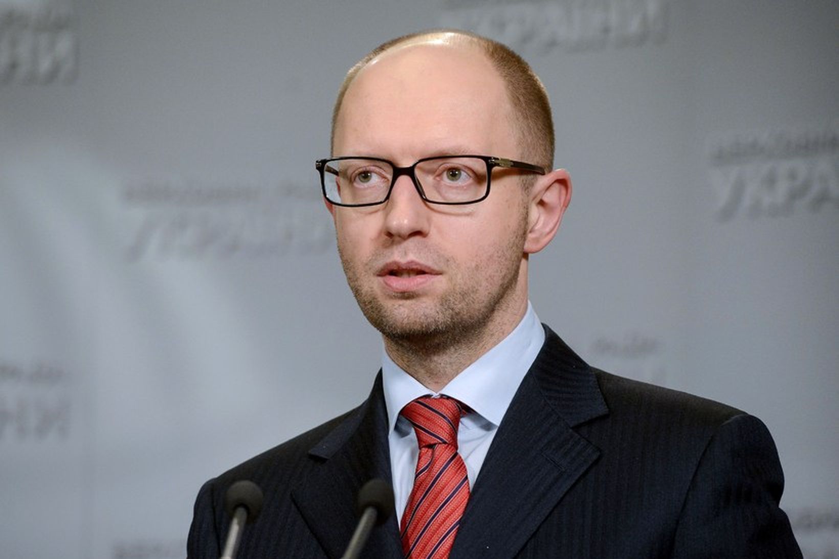 Arseniy Yatsenyuk forsætisráðherra Úkraínu.