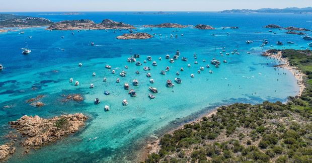 Cala Goloritzé-ströndin á ítölsku eyjunni Sardiníu er besta baðströnd í heimi.