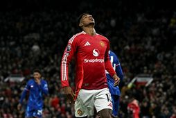 Marcus Rashford er aftur utan hóps.