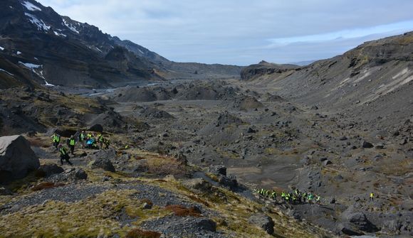 Flóðbylgjuhætta af hopandi jöklum