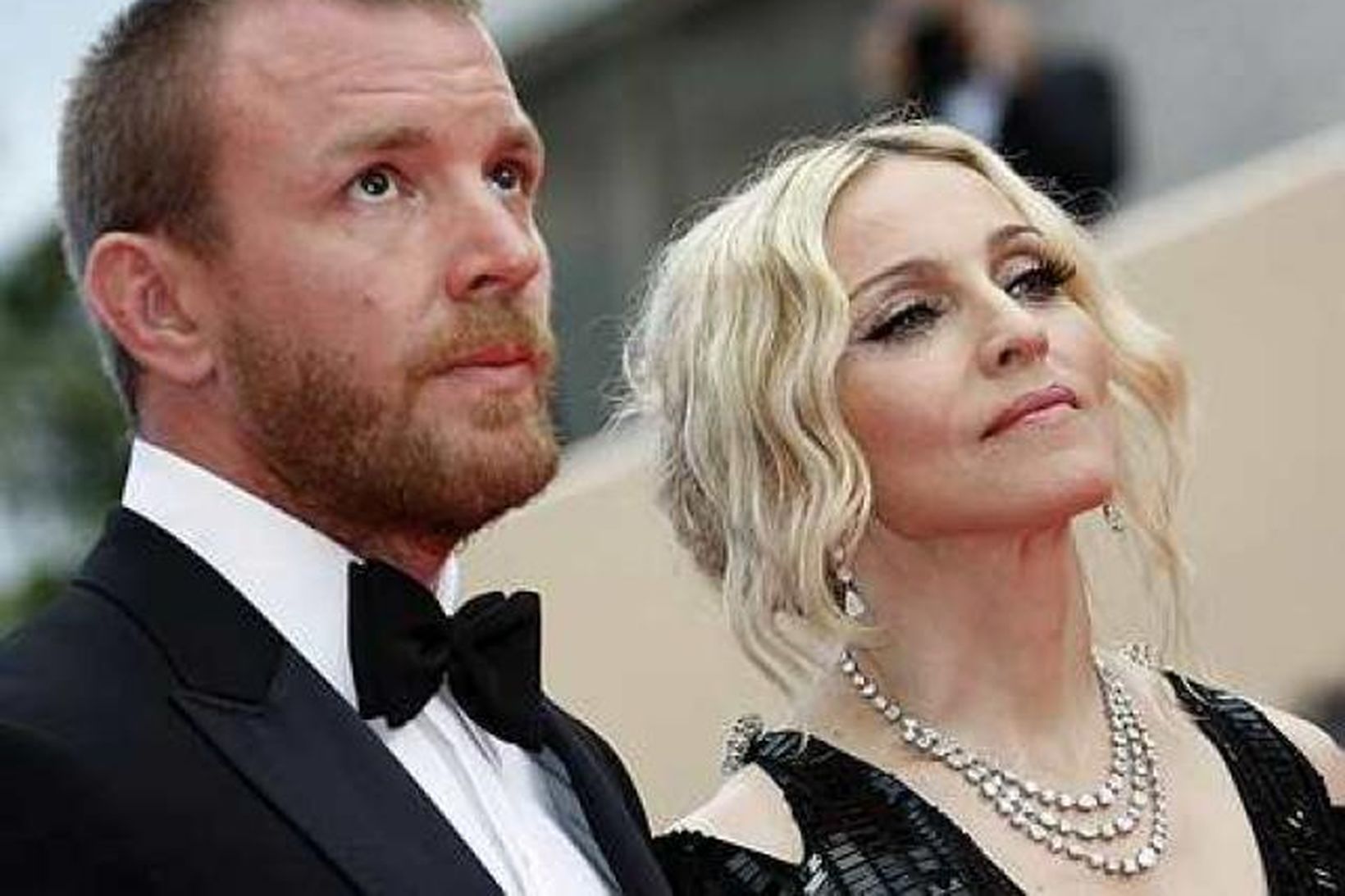 Madonna og Guy Richie á Cannes kvikmyndahátíðinni í vor