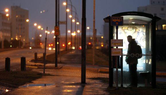 Skoða hvort hita þurfi strætóskýli