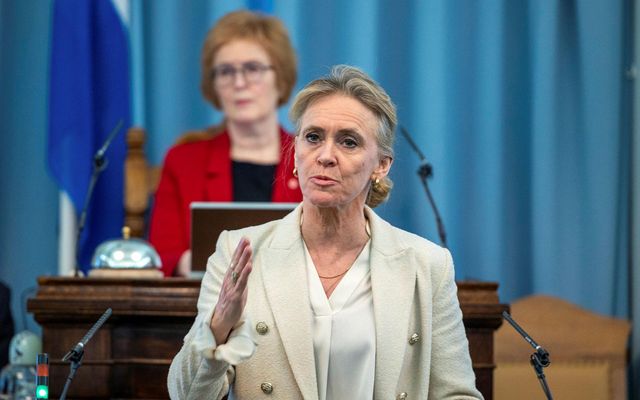 Þorgerður Katrín Gunnarsdóttir utanríkisráðherra.