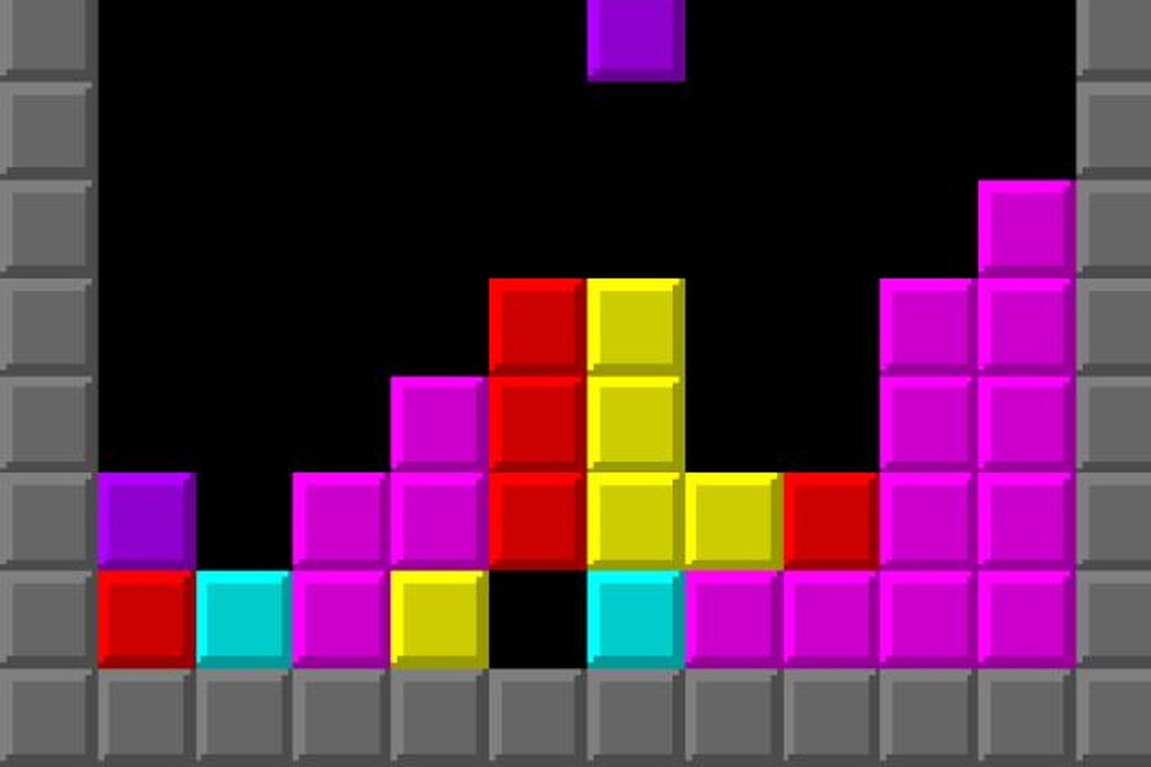 Tetris er vinsæll leikur.