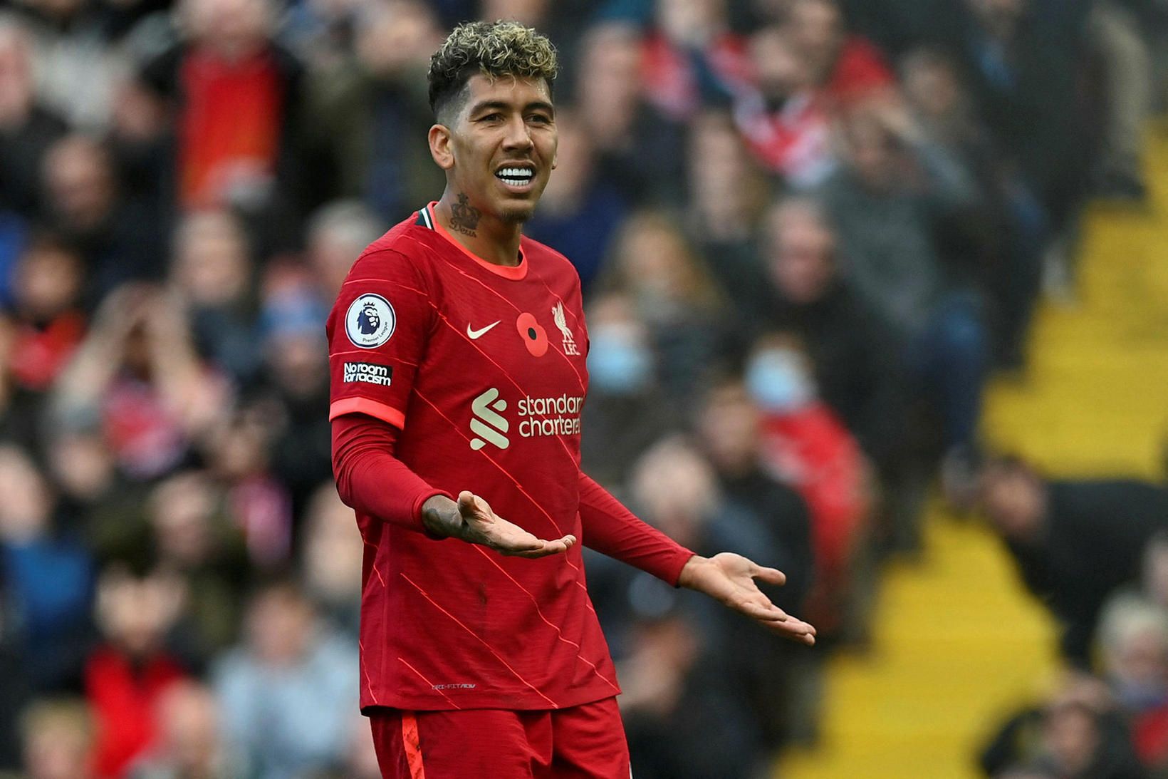 Roberto Firmino gæti spilað gegn Newcastle annað kvöld.