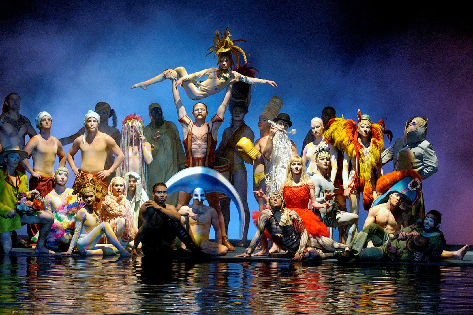 Cirque du Soleil er með margar sýningar í gangi á …