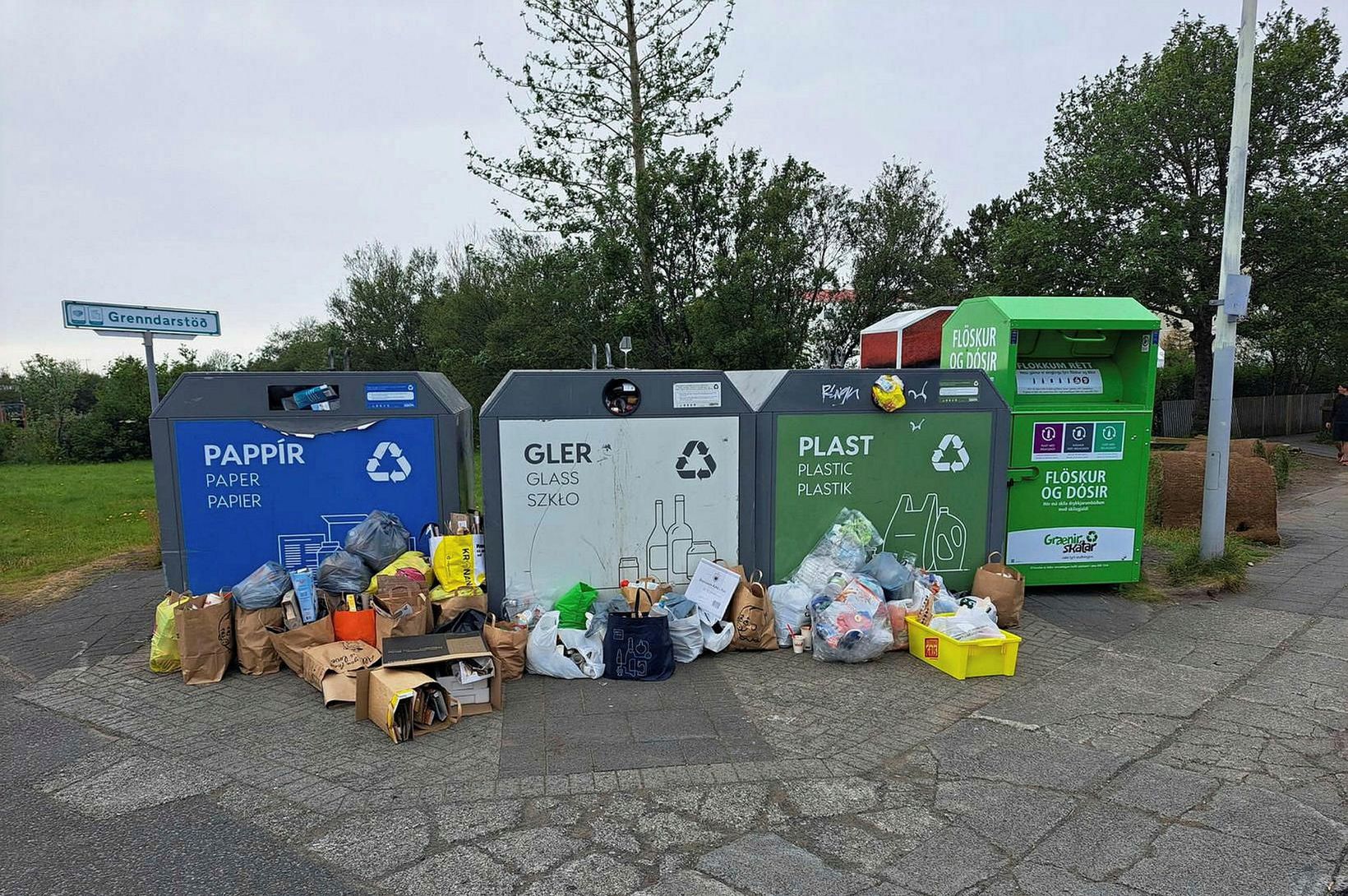 Segir sorphirðu í ólestri í borginni