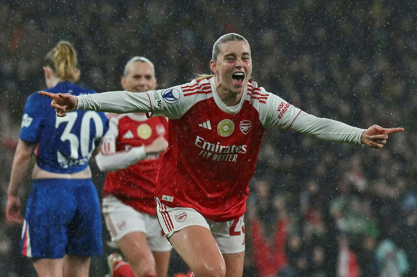 Arsenal með pálmann í höndunum gegn Chelsea