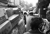 Wuhan í Kína janúar 2000