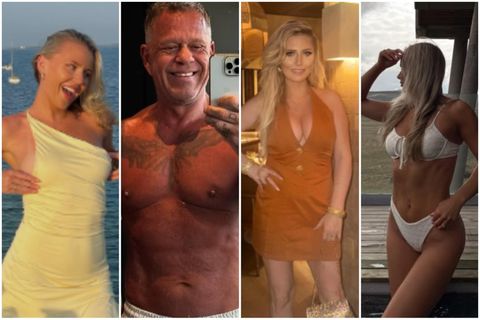 Hildur Sif Hauksdóttir, Jói Fel, Heiðdís Rós Reynisdóttir og Sunneva Eir Einarsdóttir voru löðrandi í …