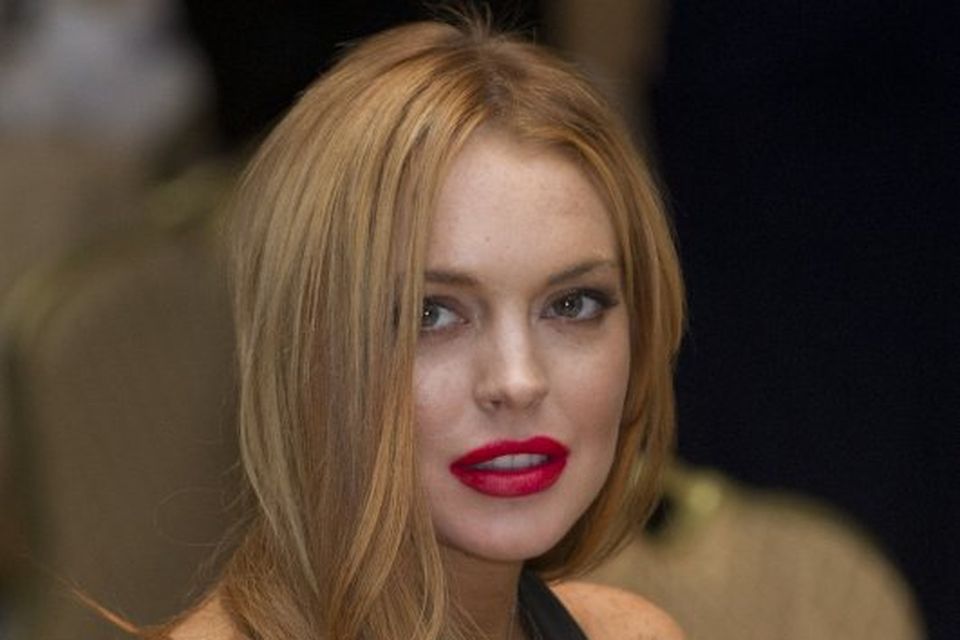 Lindsay Lohan.