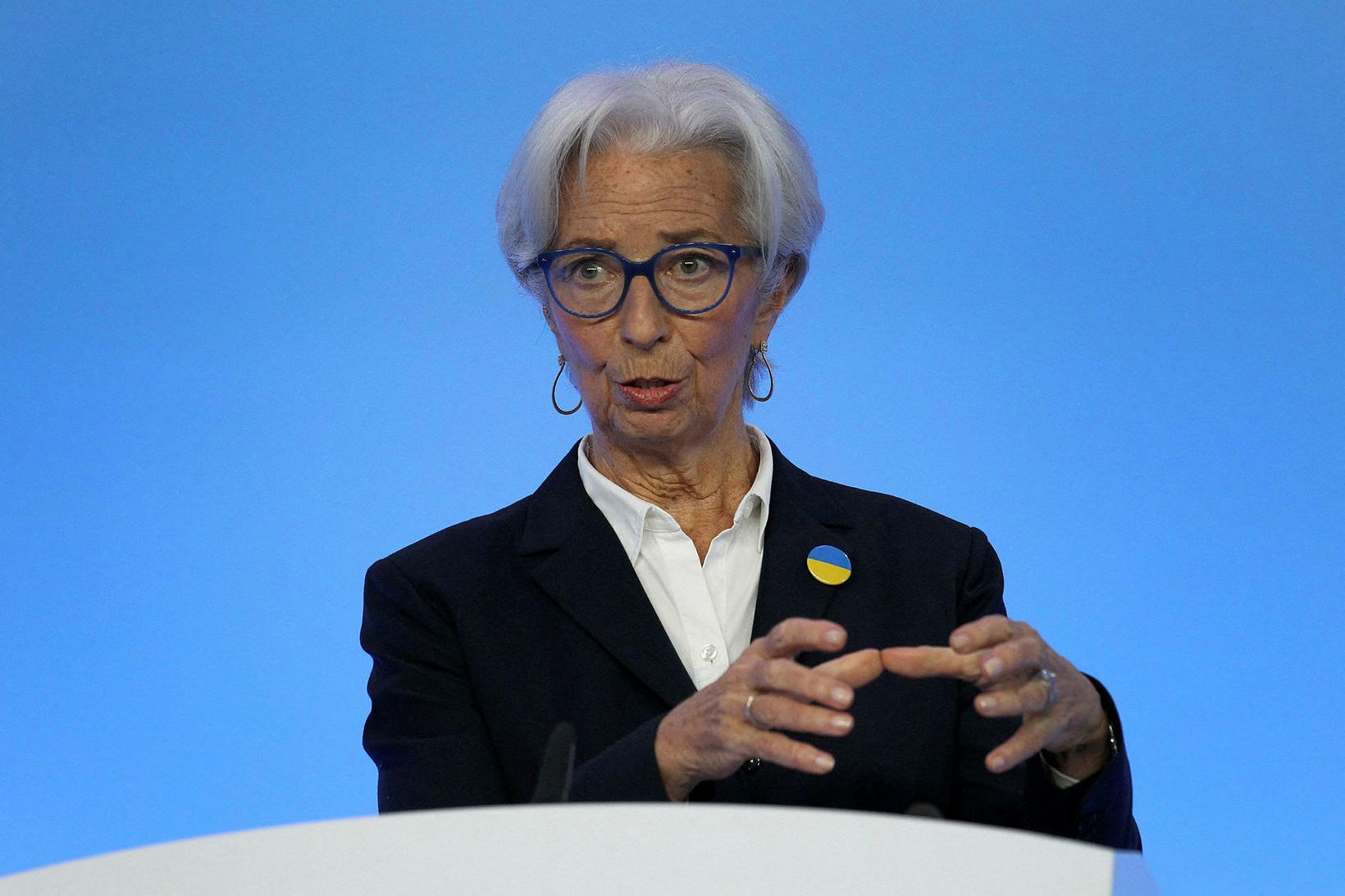 Christine Lagarde seðlabankastjóri Evrópu.