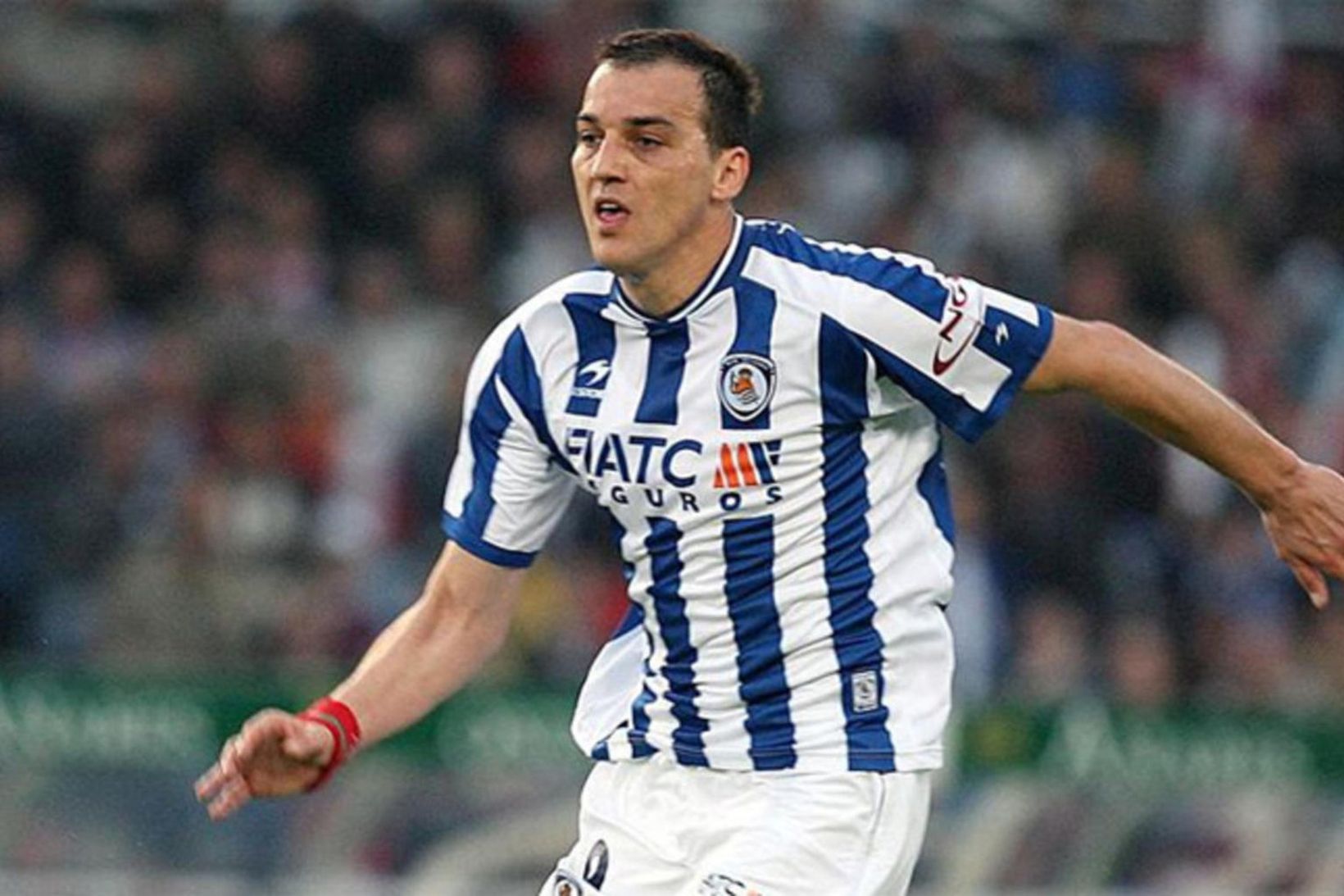 Darko Kovacevic í leik með Real Sociedad á Spáni.