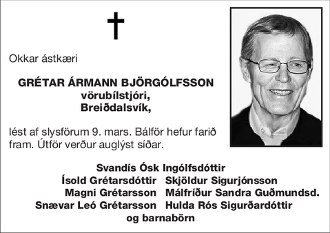 Grétar Ármann Björgólfsson