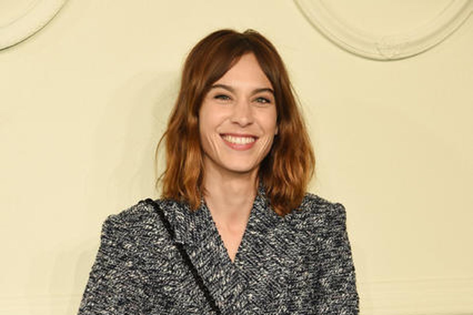 Alexa Chung var stödd í Reykjavík um helgina.