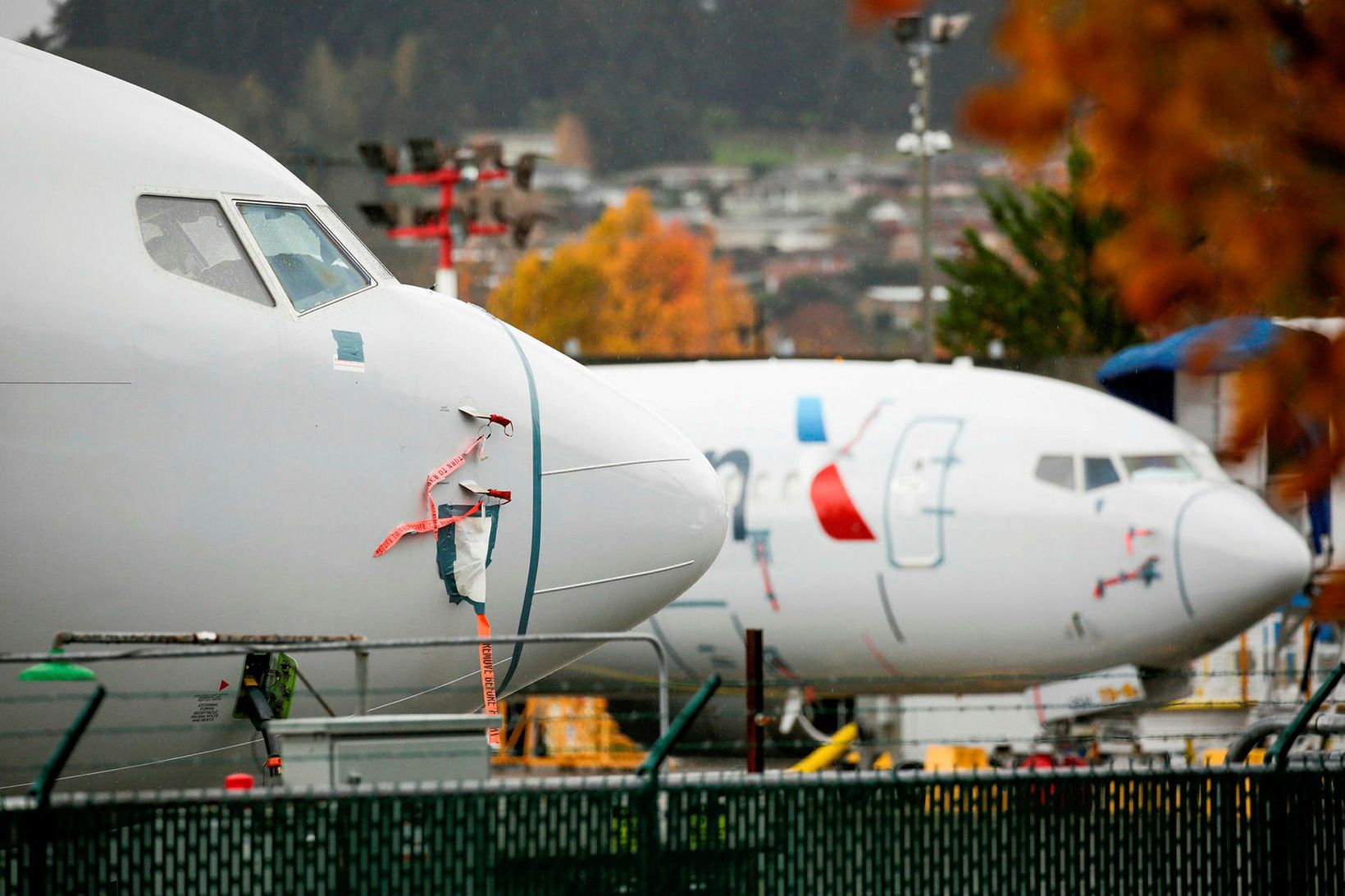 Allar flugvélar af gerðinni Boeing 737 Max voru kyrrsettar í …