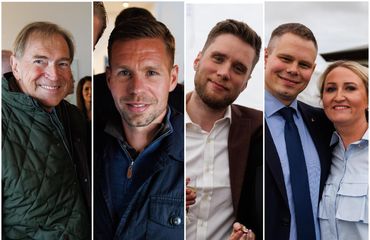 Vilhjálmur og Sigurlaug kunna að halda partí 