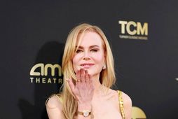 Nicole Kidman var heiðruð fyrir ævistarf sitt á dögunum.