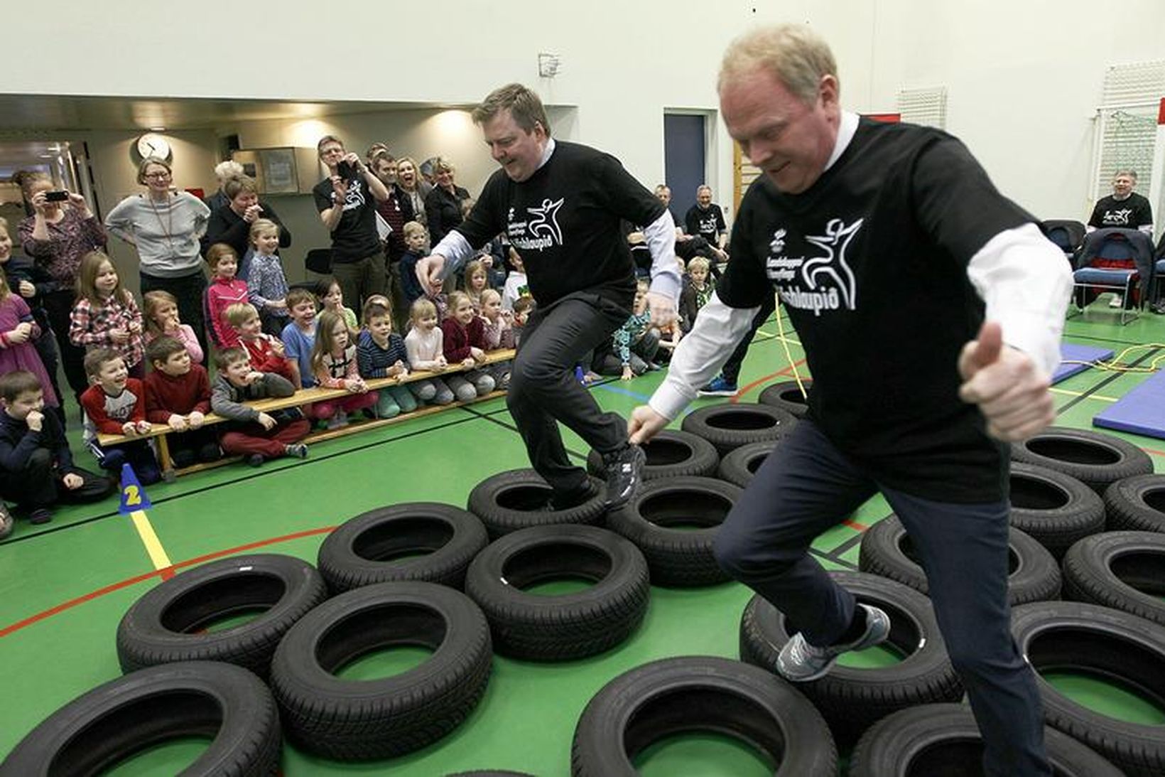 Sigmundur og Illugi myndu sæma sér vel í Skólahreysti.