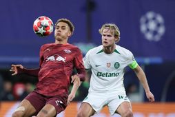 Morten Hjulmand í leik með Sporting.