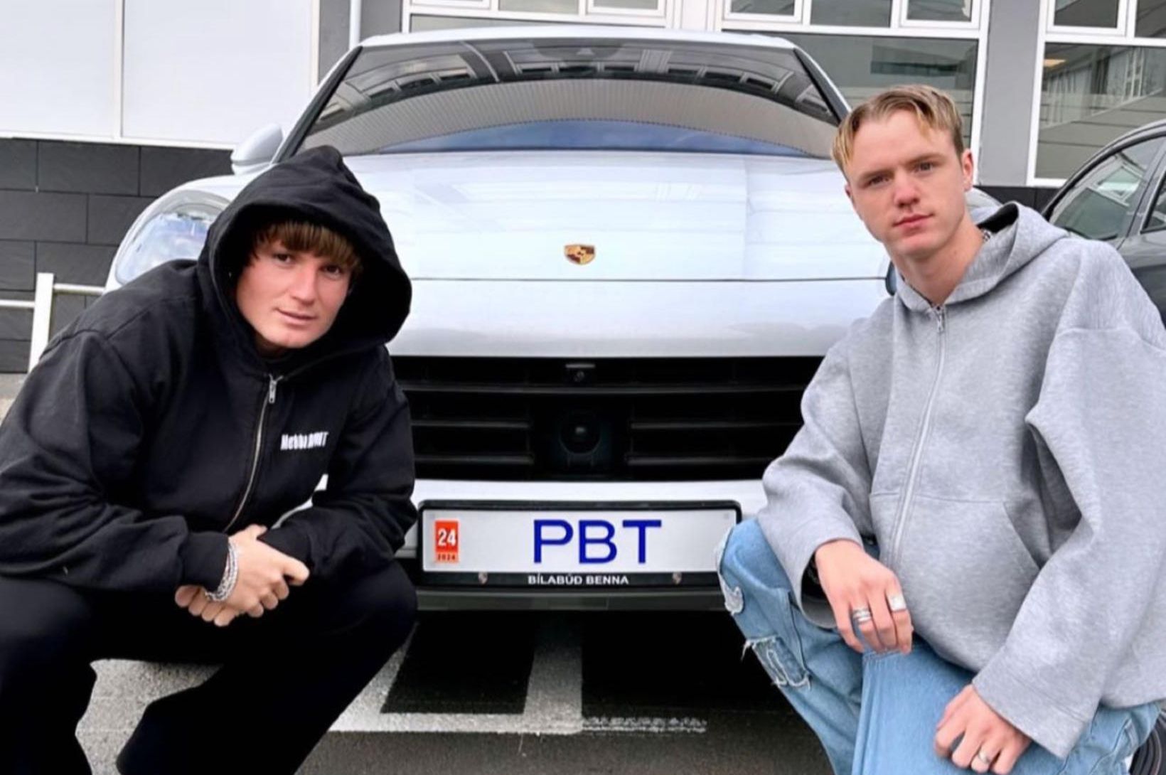 Patrik kominn með einkanúmer á Porsche-inn