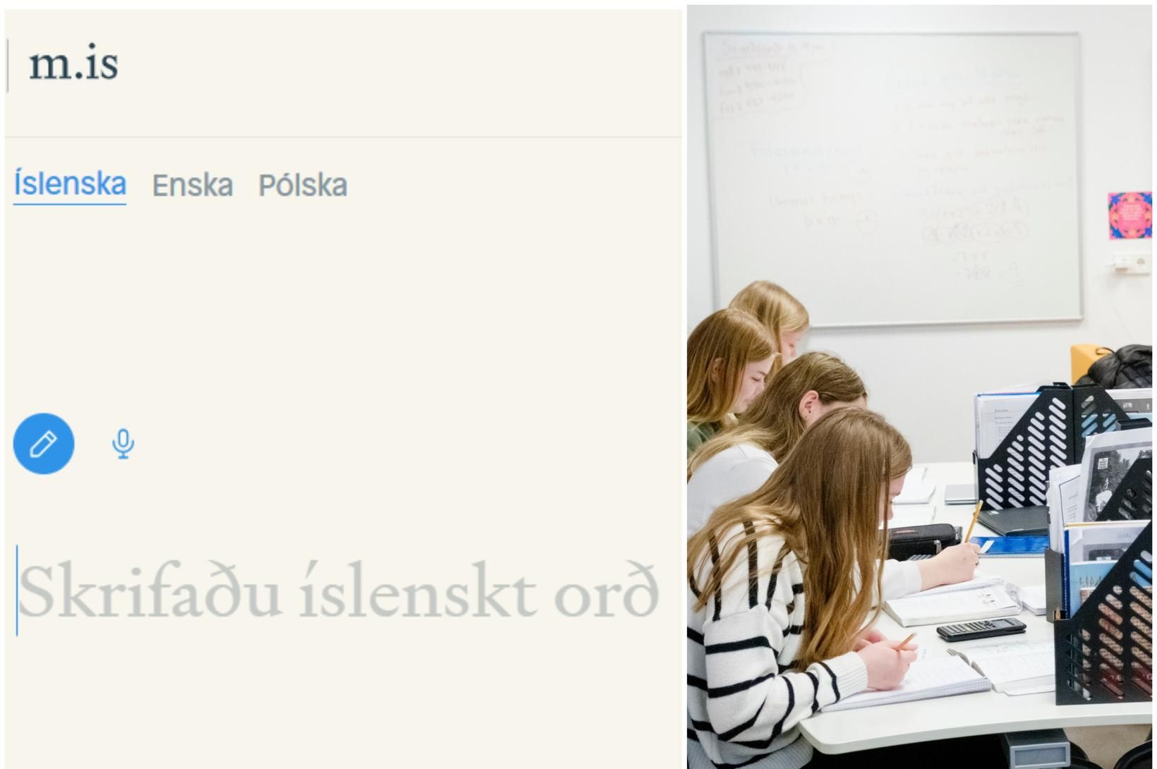 Glænýr íslenskuvefur á að einfalda málið