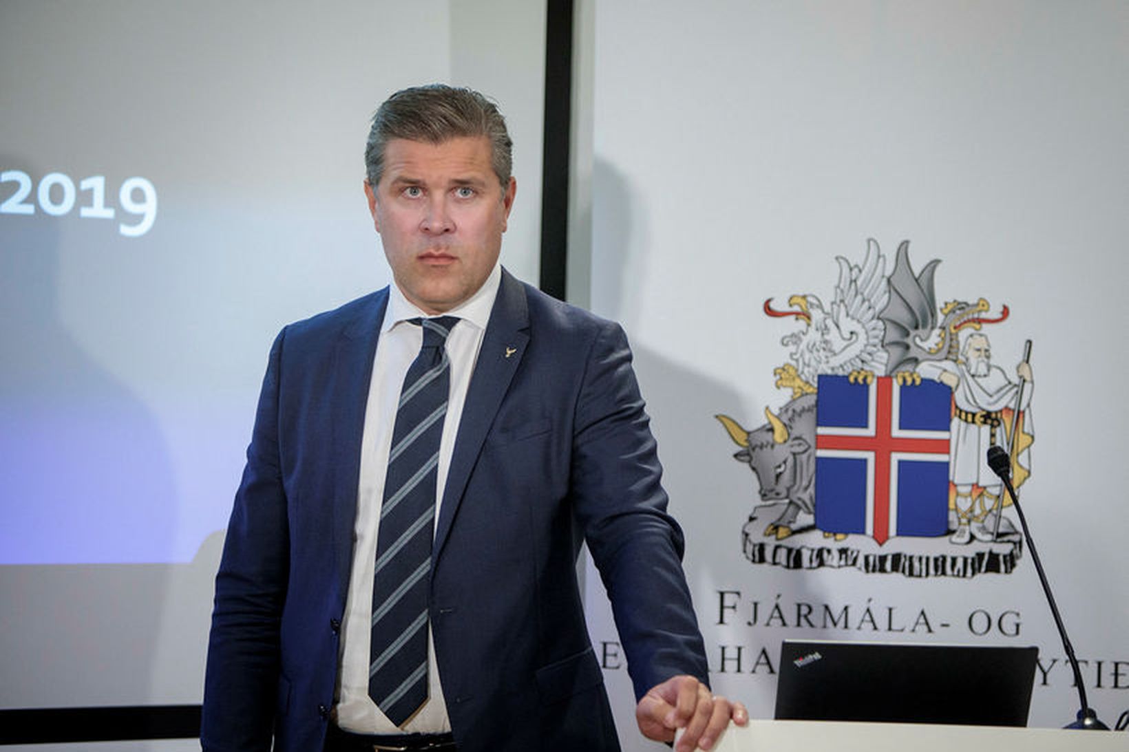Bjarni Benediktsson fjármálaráðherra kynnir fjárlagafrumvarp ríkisstjórnarinnar.