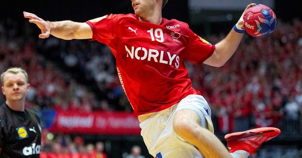 Mathias Gidsel fór á kostum.