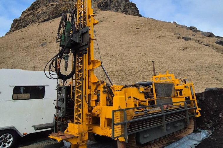 Drilling begins for proposed tunnel to the Westman Islands