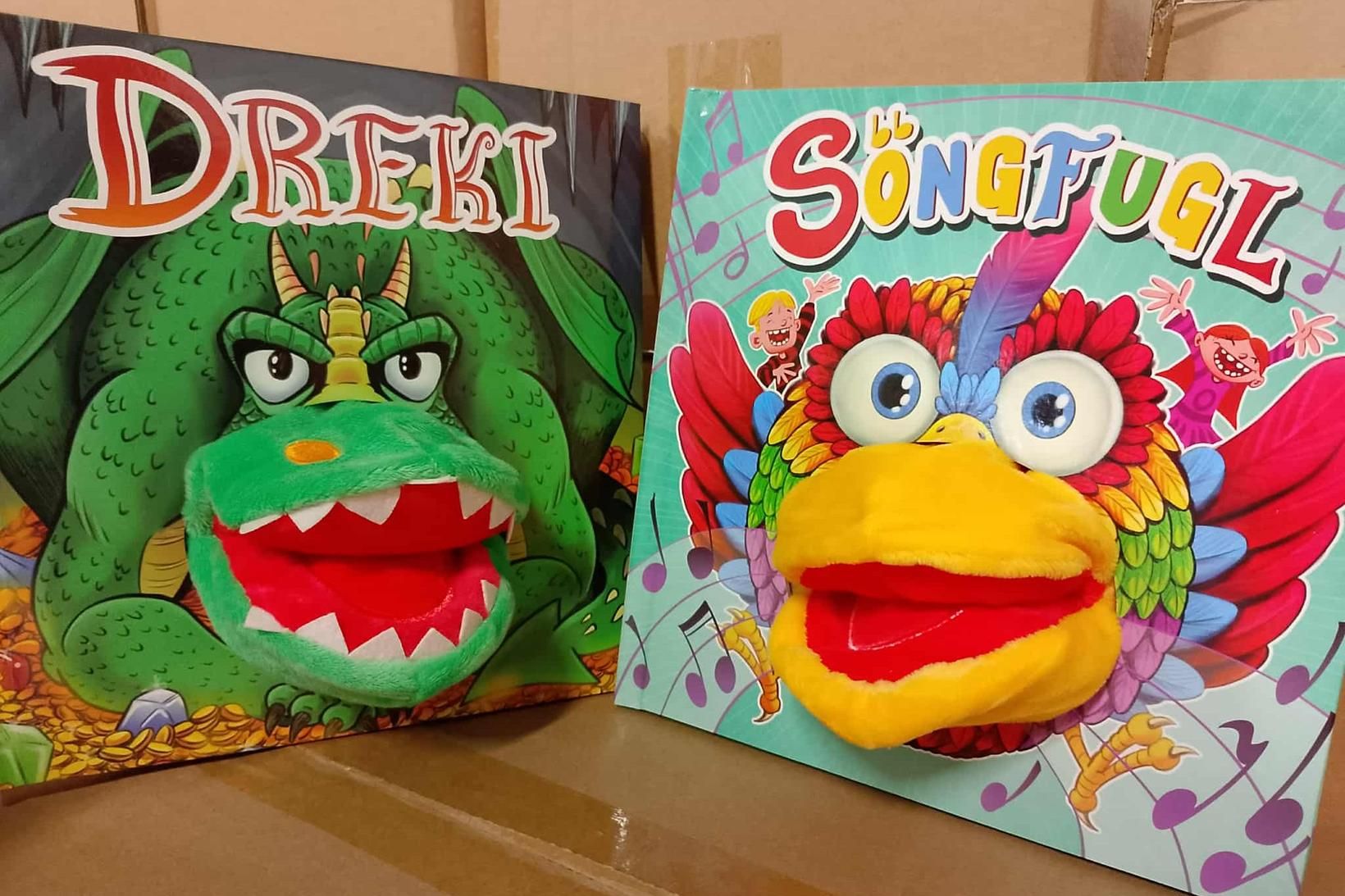 Pabbabrandarar og lestur barna