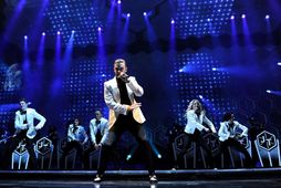 Justin Timberlake er þekktur fyrir flott dansspor.