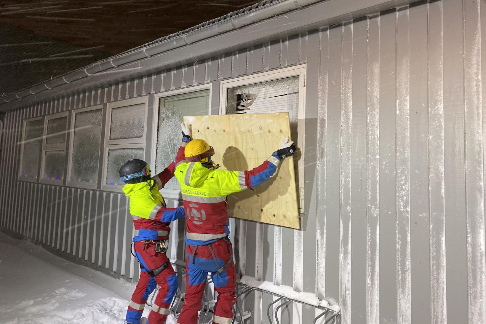 „Vissulega höfum við haft eignatjón en að mér vitandi engin …