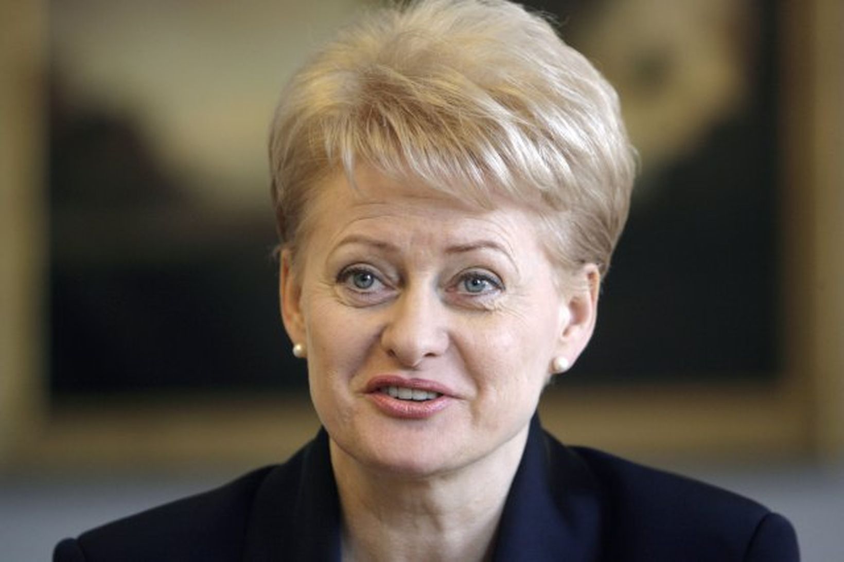 Forseti Litháens, Dalia Grybauskaite.