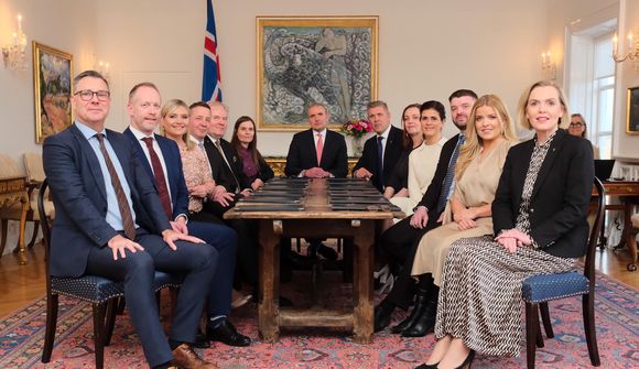 Síðasta myndin af ríkisstjórn Katrínar