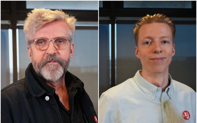 Andað hefur köldu á milli Gunnars Smára og Karls Héðins um tíma.