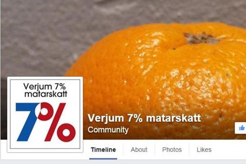 Bryndís stofnaði Facebook-hópinn Verjum 7% matarskatt.